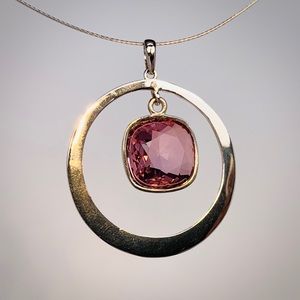 925 Sterling Silver Chalcedony Pendant